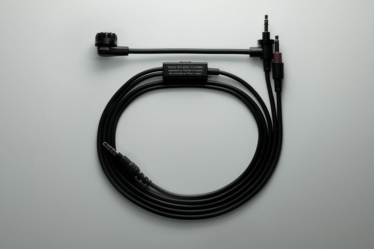T3-03用 フレキシブルマイク付ケーブル 黒 T3-PM01(BK)